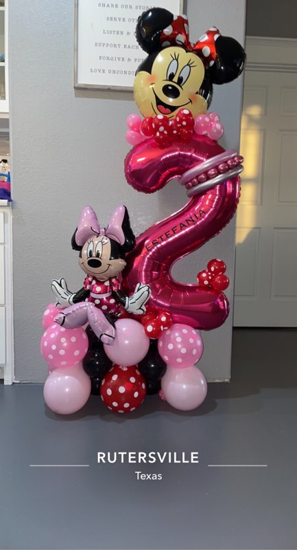 minnie mouse bouquet